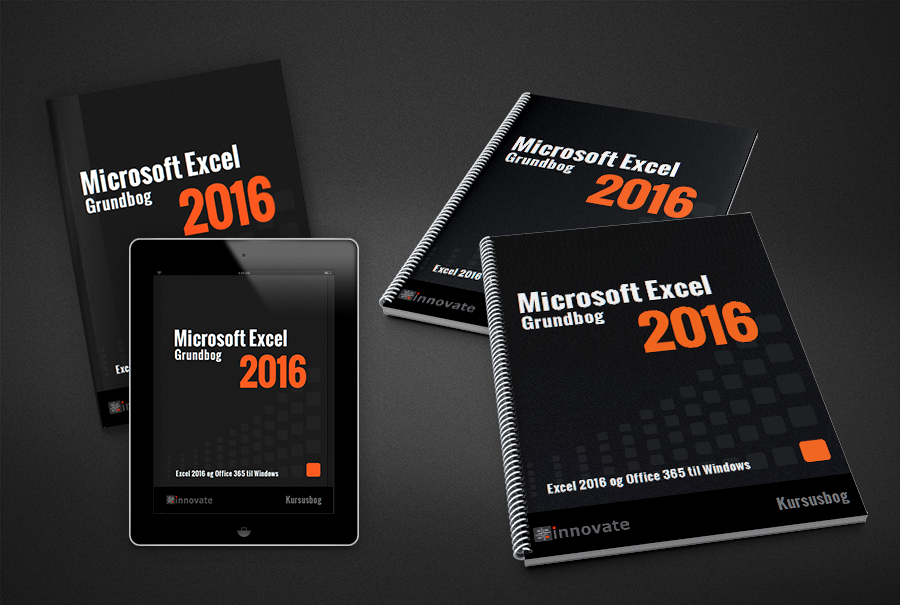 Bog og iPad og kursusmateriale - Excel 2016